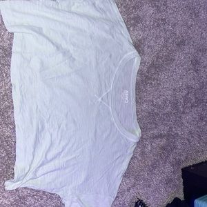 Light green crop top